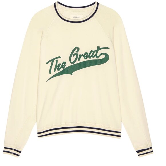 The Varsity College Sweatshirt by The Great Size 1 NWT - Picture 2 of 4